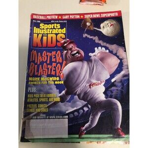 Sports Illustrated for Kids 1999 Mark McGwire Cover St. Louis Cardinals